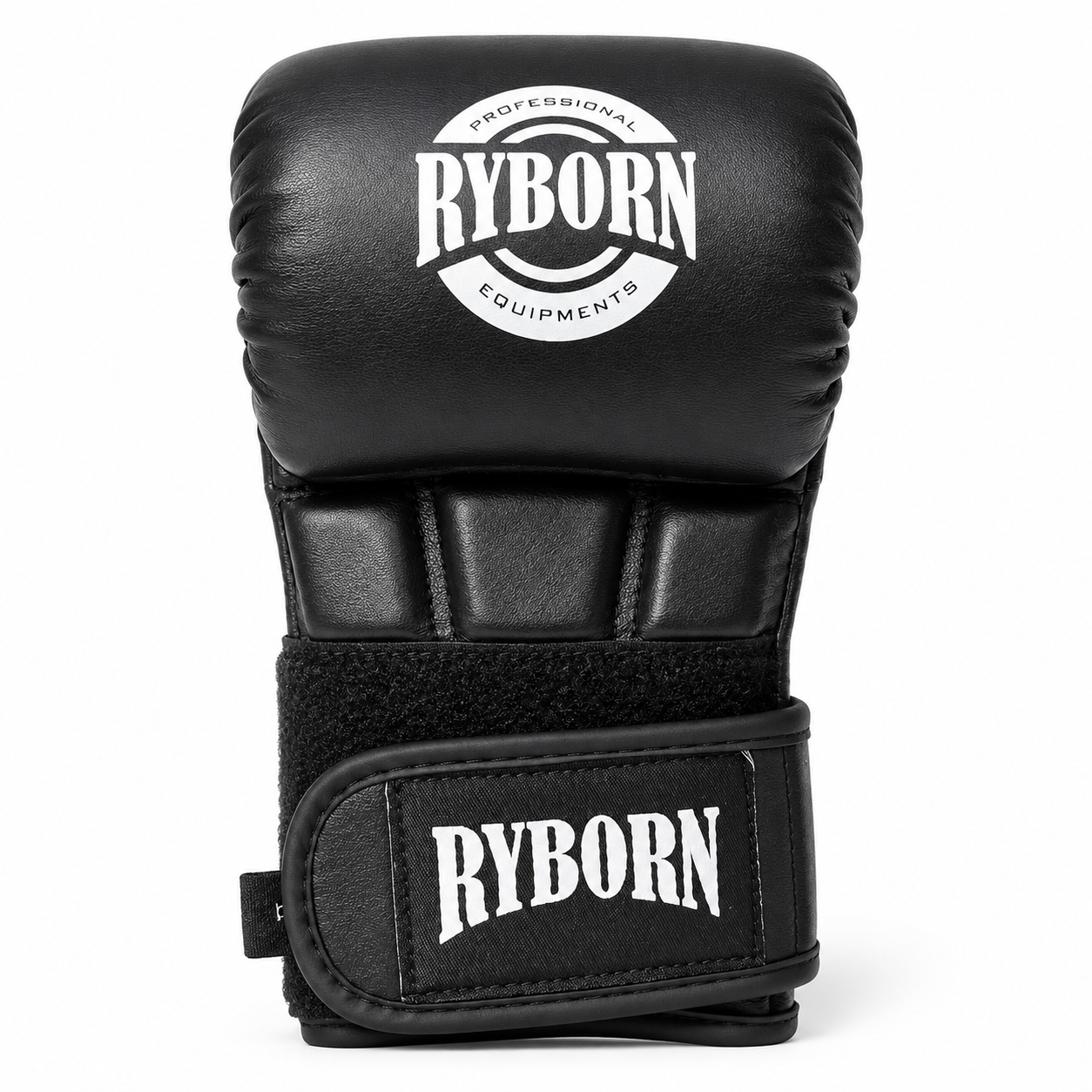 Gants MMA Ryborn Pro Noir — Enfant / Adulte
